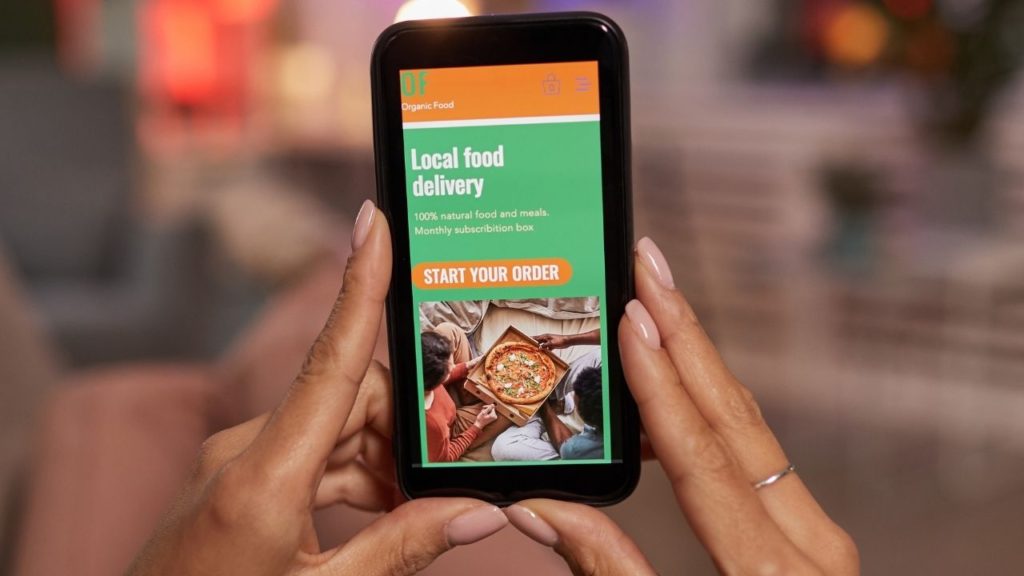 food delivery service marketing