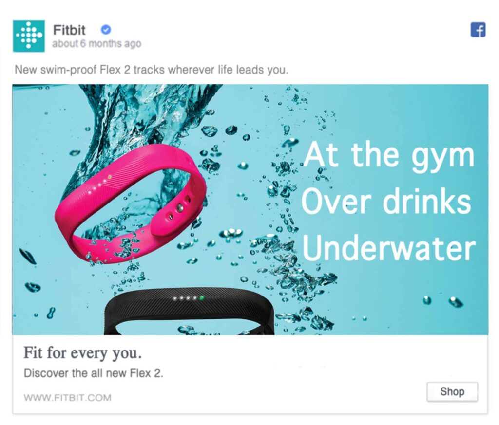 fitbit advertising