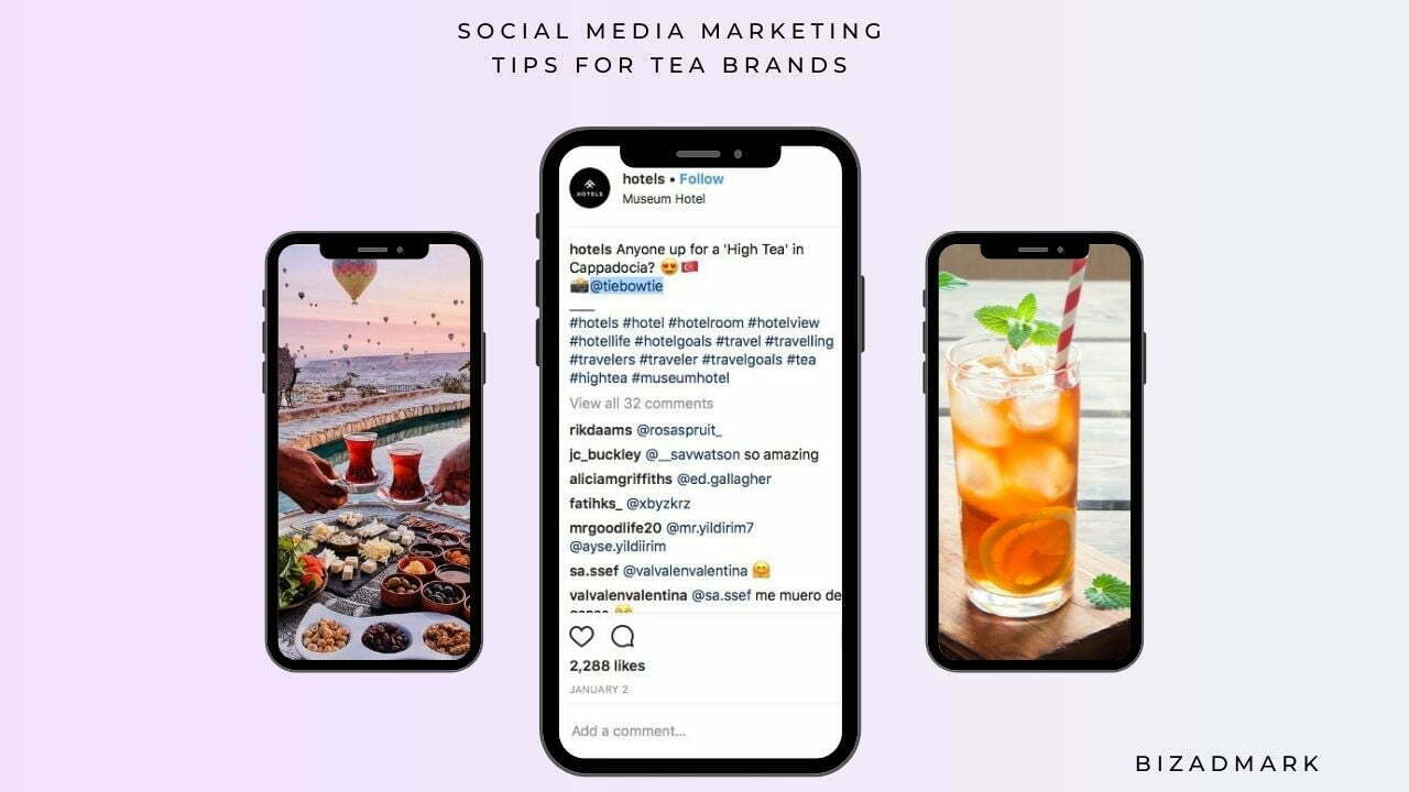 How Can Tea Brands Do Social Media Marketing? - Bizadmark